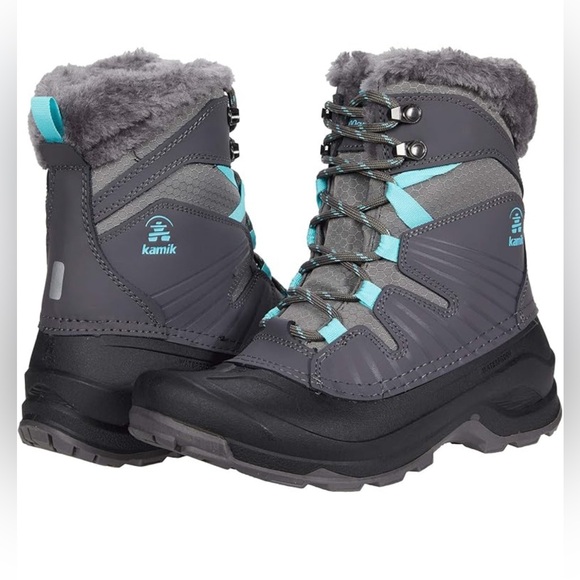 Kamik Iceland F women’s Insulated winter Boots‎ Charcoal size 11M made in USA - Picture 1 of 14